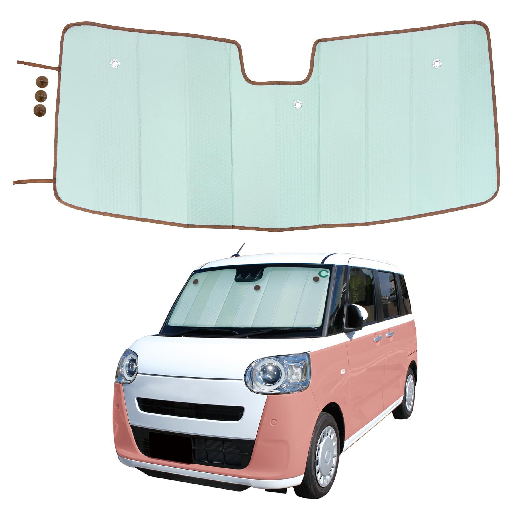 Amazon | クレトム(Cretom) カラフルサンシェード ダイハツ ムーヴ